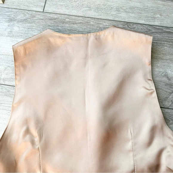 Vintage K Arnold Tapestry Pottery Design Vest - Picture 9 of 12